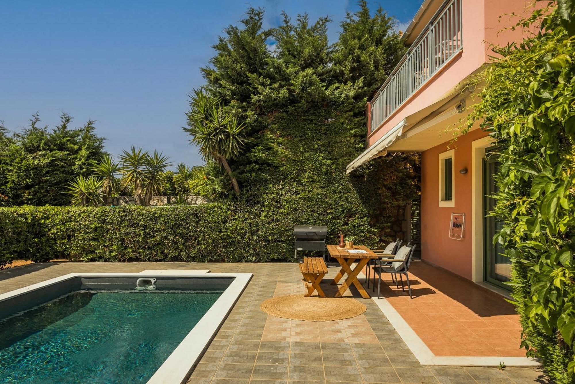 Villa Siora Rosa Skala  Bagian luar foto
