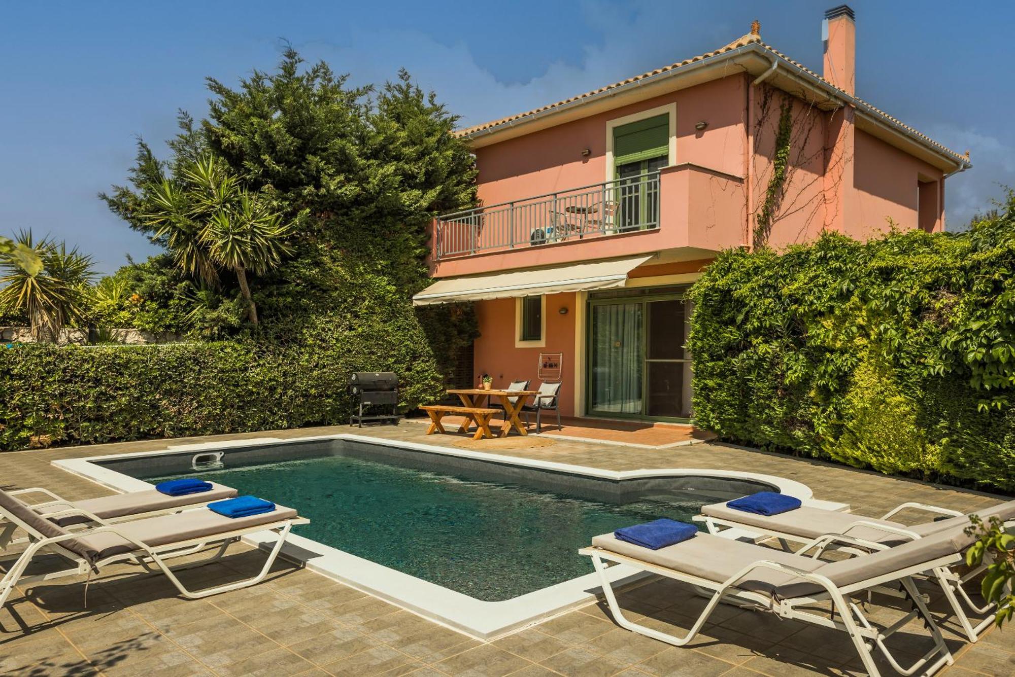 Villa Siora Rosa Skala  Bagian luar foto